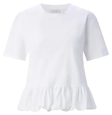 Produktbild von Rich & Royal (4) Mat Mix T-Shirt with Peplum 100 100 XS