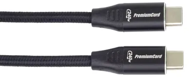 Produktbild von PremiumCord Kabel USB-C M/M, 240W 480 MBps, 1m