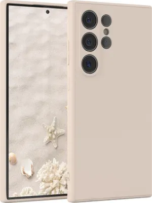 Produktbild von EAZY CASE - TPU Hülle für Samsung Galaxy S24 Ultra, TPU Case stoßfeste Handyhülle, weiches Cover mit Kameraschutz, Silikonhülle in Natur