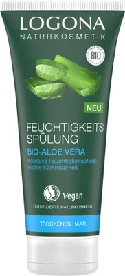 Produktbild von Logona Feuchtigkeits-Spülung Bio-Aloe Vera, 200ml