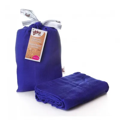 Productafbeelding van XKKO BMB vloerkleed Colours 120x120 - Ocean Blauw