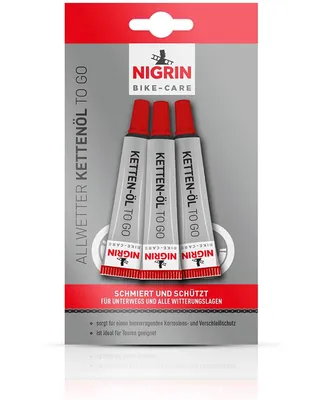 Produktbild von Bike Care All-Wetter Ketten-Öl 3x 3ml für Fahrräder