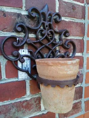 Produktbild von Aged Terracotta Blumen Topf 'Long Tom'
