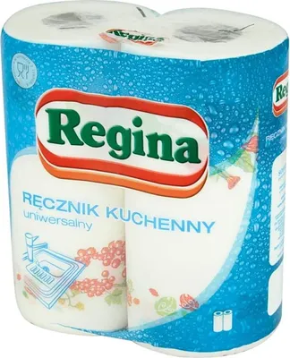 Zdjęcie produktu dla Regina ręcznik papierowy kuchenny 2-warstwowy 2 rolki – czysta celuloza