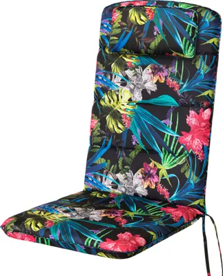 Obrázek produktu pro Polštář s vysokým opěradlem "Antonia" (50×48×73 cm) - tloušťka 6 cm | polštář na sezení, polštář na sezení, polštář na zahradní nábytek | HobbyGarden
