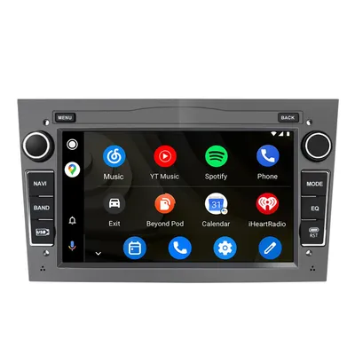Obrázok produktu pre Android autorádio Junsun, 7 palcov, pre modely Opel Astra H, Corsa D, Zafira B, Vectra C, s 2 GB RAM a 64 GB úložiskom, s bezdrôtovým CarPlay a Android Auto, GPS, farba: sivá