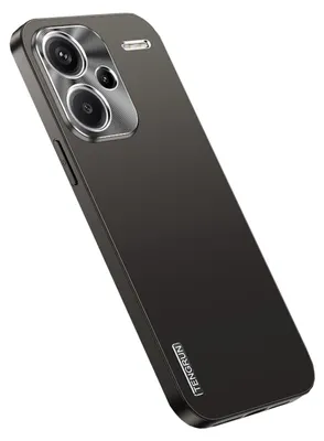 Obrázek produktu pro Pouzdro na mobilní telefon Xiaomi Redmi Note 13 Pro Plus s jemně matným kovovým designem, černé