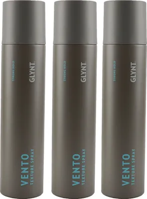 Produktbild von GLYNT Vento Texture Spray 3 x 300 ml Haarspray starker Halt Set