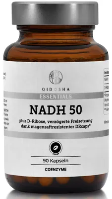 QIDOSHA NADH 50mg plus D-Ribose, zertifizierter Wi… – Bild 1