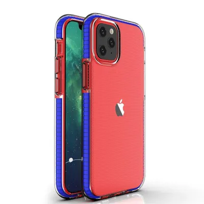 Produktbild von Spring Armor Silikonhülle für iPhone 13 Pro - Blau KP24555