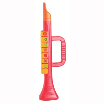 Zdjęcie produktu dla Trąbka BGB, czerwona, 27cm, W135xH395mm