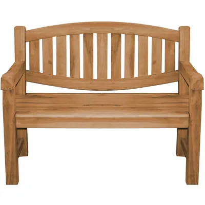 Immagine prodotto di Panchina da giardino Teako Design in legno massello di teak resistente alle intemperie 120x69x94 cm