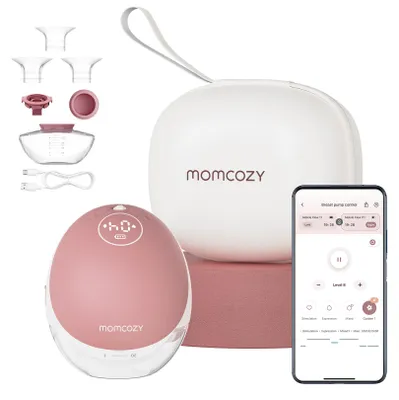 Immagine prodotto di Momcozy Tiralatte elettrico a mani libere e app