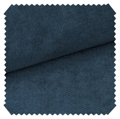 Produktbild von novely® RINGO - Kuscheliger Chenille-Polsterstoff - Schwer Entzündbarer Möbelstoff mit Filzrückseite - Pflegeleichte Meterware 1lfm - Farbe: 10 Navy Dunkelblau