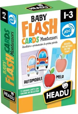 Produktbild von Headu Baby Flashcards Montessori