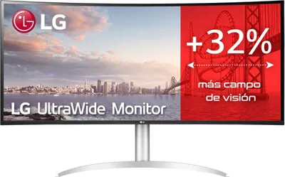 Produktbild von LG 40WP95CP-W, 100,8 cm (39.7"), 5120 x 2160 Pixel, 5K Ultra HD, LED, 5 ms, Weiß