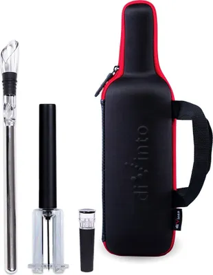 Produktbild von Weinset im Etui Flaschenöffner als Geschenk