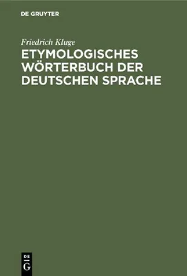 Produktbild von Etymologisches Wörterbuch der deutschen Sprache