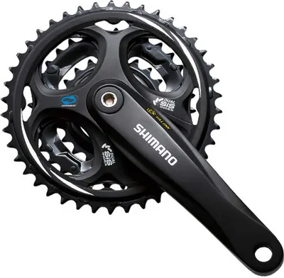 Produktbild von Shimano Altus M311 Kurbelgarnitur Schwarz 170 mm / 48/38/28t Schwarz 170 mm