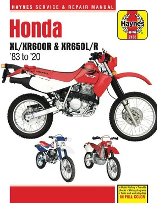 Produktbild von Honda XL/XR600R & XR650L/R (83-20)