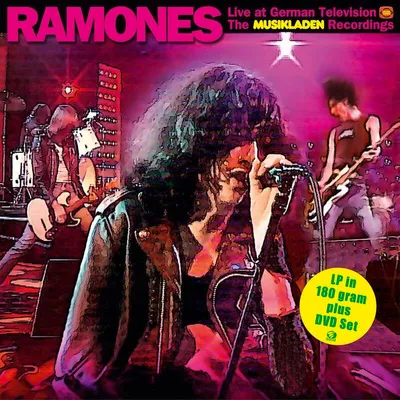 Obrázek produktu pro Ramones - Live At German Television - The Musikladen Recordings (180 g) (LP + DVD)