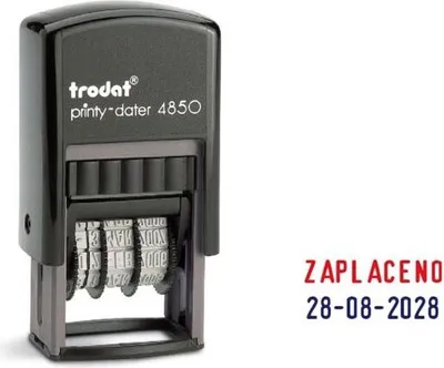 Immagine prodotto di Trodat 4850 Etichetta per la data con testo Paid