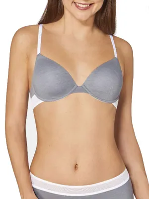 Produktbild von Sloggi Ever Fresh WHP, Farbe: Grey Combination Z9/M013, Größe: 75D Bügel-BH mit Halbschale und Einlage