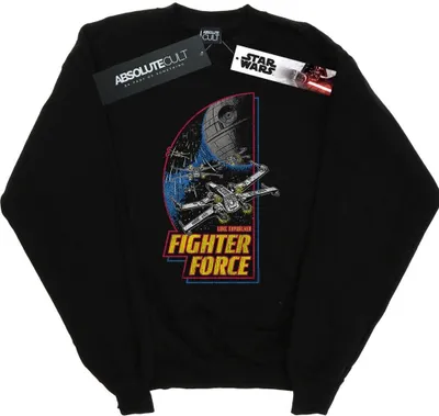 Produktbild von Star Wars - "Fighter Force" Sweatshirt für Herren BI45824 (5XL) (Schwarz)