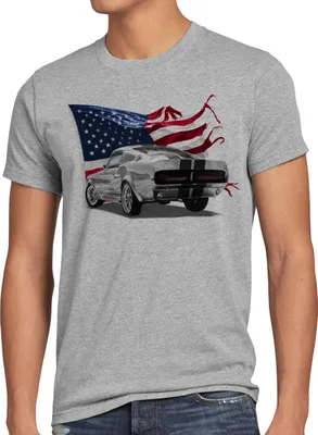 Produktbild von style3 Stars and Stripes Muscle Car Herren T-Shirt eleanor fastback