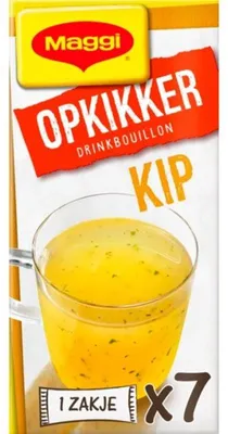 Produktbild von Maggi Opkikker Hühner-Drinkbouillon 28g – Würzige Brühe für Suppen & Saucen