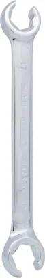 Produktbild von KS Tools CHROMEplus Offener Doppel-Ringschlüssel, abgewinkelt, 17x19 mm