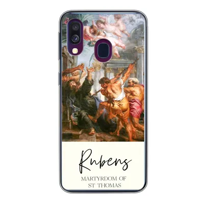 Produktbild von MuchoWow® Handyhülle Schutzhülle Hülle für Samsung Galaxy A40 Barock - Kunst - Rubens Silikon Softcase Handy Hülle - Handy-Tasche