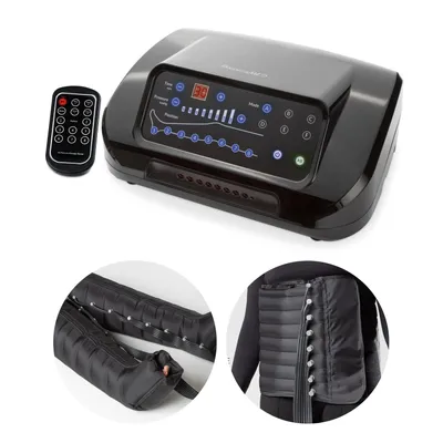 Image de Dinamicamed PRO 8.0 Digital Classic, Pressotherapie Professionnelle Drainage Lymphatique, 6 Programmes avec Bottes et Ceinture Abdominale
