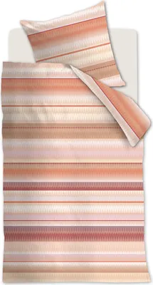 Produktbild von Beddinghouse Bettwäsche-Garnitur Palenque Farbe Terrakotta Größe 135x200+80x80cm AL