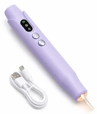 Produktbild von Elektrischer Diamond Painting Stift mit LED Licht, Vakuum Aufnahme, 2 Saugstufen und USB-C Akku für Diamantmalerei