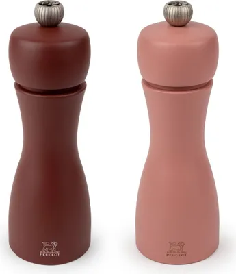 Produktbild von PEUGEOT Mühlenset TAHITI ERDE 15cm Pfeffermühle Salzmühle Stahlmahlwerk