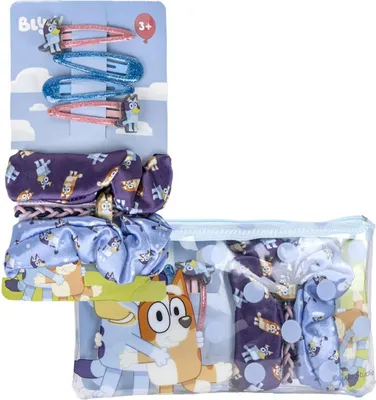 Image de Kit d'accessoires Bluey Barrettes et accessoires de coiffure pour filles