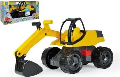 Zdjęcie produktu dla Lena GIGA TRUCKS Excavator Pro, Koparka, 3 lat(a), Czarny, Żółty