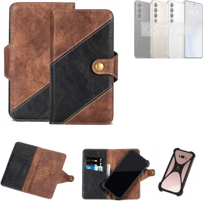 Produktbild von K-S-Trade Handyhülle Schutzhülle Bookstyle Case kompatibel mit Meizu 20 Pro Klapphülle Cover Hülle Schutztasche 1x