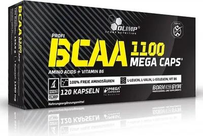 Zdjęcie produktu dla Olimp BCAA Mega Caps – 120 kapsułek