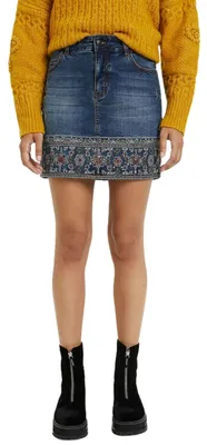 Obrázok produktu pre Dámska džínsová minisukňa Desigual Denver, veľkosť 36