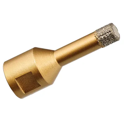 Produktbild von GraniFix Ø 12 mm Diamantbohrer M14 Bohrkrone Fliesenbohrer Trockenbohrer Diamantbohrkrone für Winkelschleifer Trennschleifer