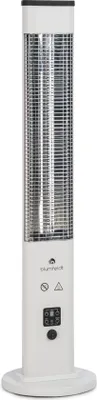Produktbild von Klarstein Infrarotheizung, Heizstrahler für den Innenraum, Infrarotheizung Standgerät, Sicher Elektroheizung mit Kippschutz, Energieeffiziente Heizung mit IP65, Terrassen-Heizstrahler, 1200 Watt