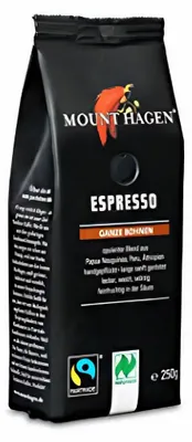 Zdjęcie produktu dla KAWA ZIARNISTA ARABICA 100 % ESPRESSO FAIR TRADE250 g - MOUNT HAGEN