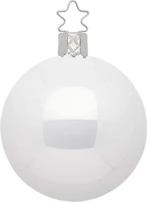 Produktbild von Kugel, porzellanweiß opal, 6cm