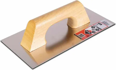 Obrázek produktu pro Nerezová naběračka 30 cm. Dřevěná rukojeť uzavřená 65960 rubi