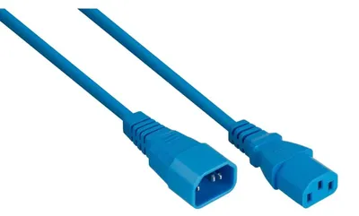 Productafbeelding van Kabelmeister SK1430-B030, 1 meter, IEC C14, IEC C13, H05VV-F3G, 250 V, 10 A