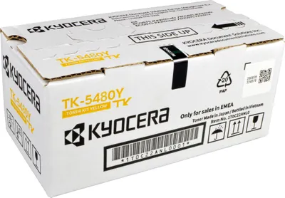 Imagen del producto de Toner amarillo KYOCERA TK-5480Y, para 1250 páginas