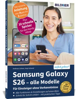 Obrázok produktu pre Samsung Galaxy S26 - alle Modelle - Für Einsteiger ohne Vorkenntnisse