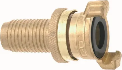 Image de Raccord d'aspiration/haute pression en laiton 19mm (3/4\") avec bague de protection